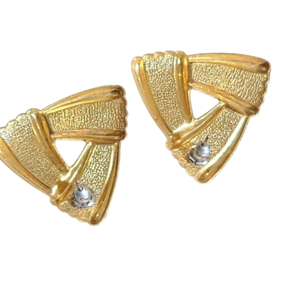 EARRINGS triangle pastel earrings fancy - Picture 3 of 3